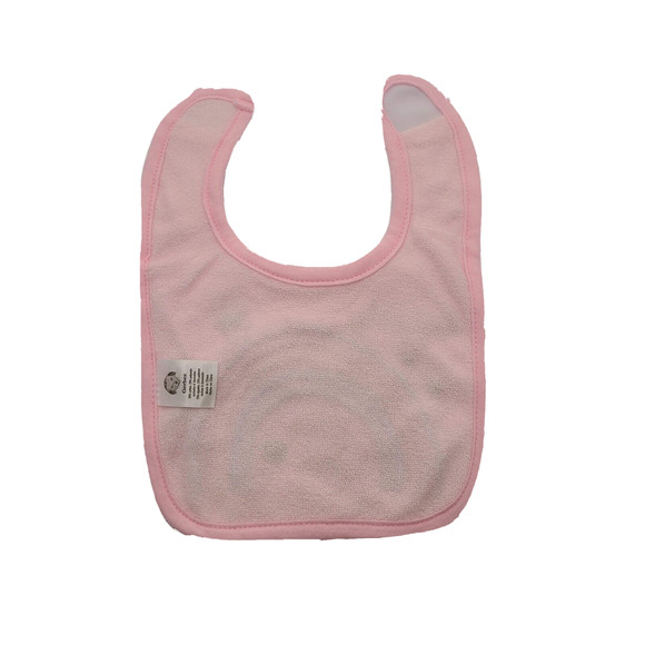 Gerber Baby Girl Terry Bib's 3 Pack - Picture 4 of 9